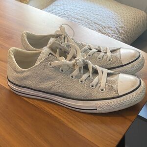Converse All Star Gray Canvas Sneakers